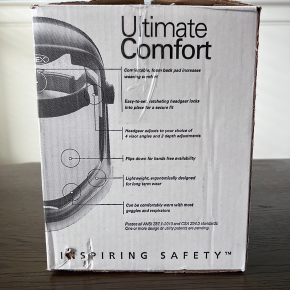 The Uvex Bionic Face Shield S8500 by Honeywell - BRAND NEW IN BOX - Picture 7 of 7